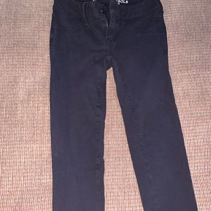 American Eagle Black Super Stretch Jeggings Size 0